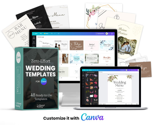 48 Canva Wedding Templates