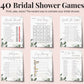 40 Bridal Shower Games - Print, Play, Enjoy!